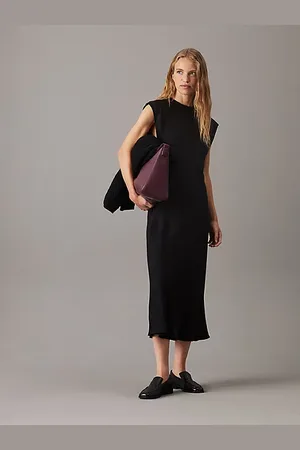 Calvin Klein Rechte jurk van viscose