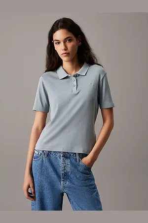 Calvin Klein Slim polo van katoen