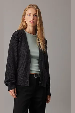 Calvin Klein Comfortabele geribbelde vesttrui