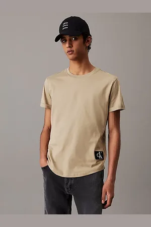Calvin Klein T-shirt van katoen met embleem