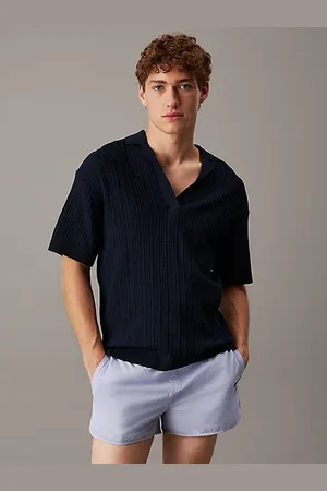 Calvin Klein Open gebreide strandpolo