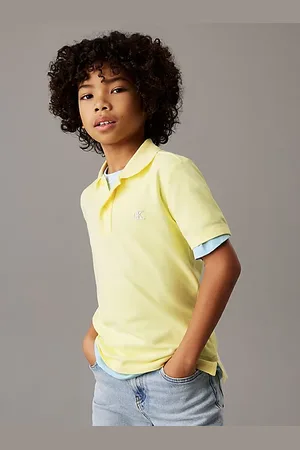 Calvin Klein Polo van stretch piqué