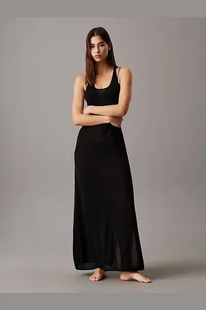 Calvin Klein Soft Knit maxi strandjurk