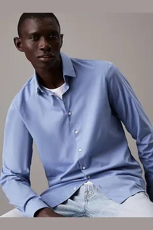 Calvin Klein Slim poplin overhemd