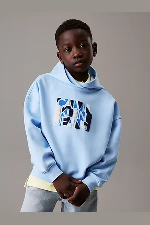 Calvin Klein Relaxte spacer hoodie met logo