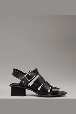 Calvin Klein Fisherman-sandalen met hak