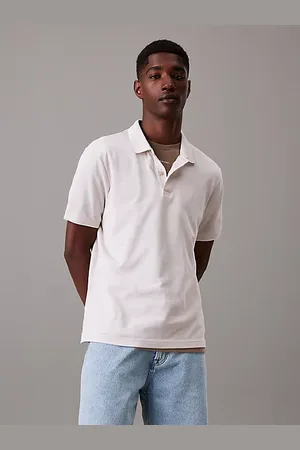 Calvin Klein Tweekleurig Oxford poloshirt