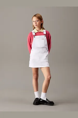 Calvin Klein Sim denim overall-jurk