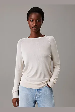 Calvin Klein Trui van viscose zijde