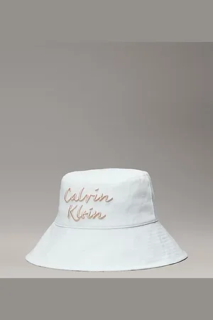 Calvin Klein Linnen bucket hat voor kinderen