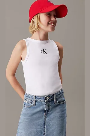 Calvin Klein Slim tanktop met logo