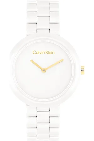 Calvin Klein Minimalistisch horloge van keramiek