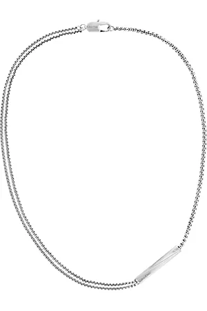 Calvin Klein Asymmetrische kabelketting - Iconic ID