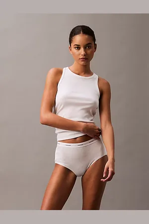 Calvin Klein Geribbelde slim loungetanktop