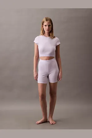 Calvin Klein Korte loungebroek - Cotton Stretch Rib