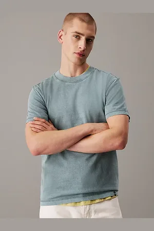 Calvin Klein T-shirt van gewassen katoen