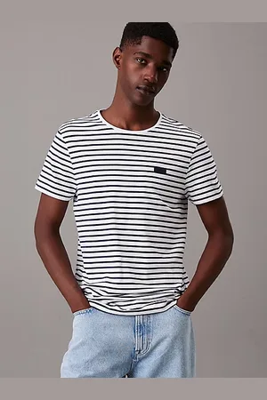 Calvin Klein Slim T-shirt met strepen