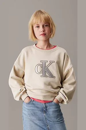 Calvin Klein Wijd sweatshirt met logo
