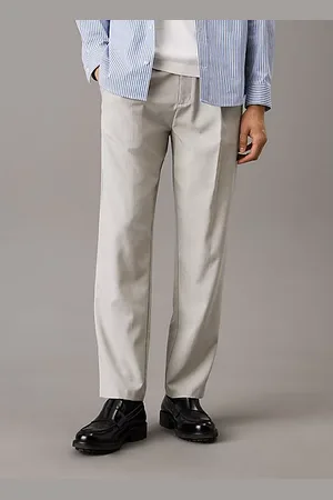 Calvin Klein Relaxed geplooide broek