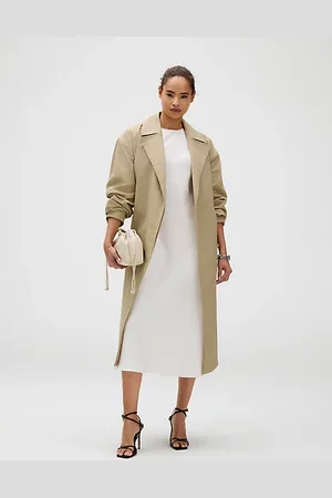 Calvin Klein Satijnen kokerjurk
