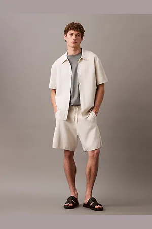 Calvin Klein Jacquard mesh joggingshorts