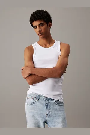 Calvin Klein Tanktop van ribkatoen