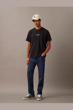 Calvin Klein Acid wash T-shirt met logo