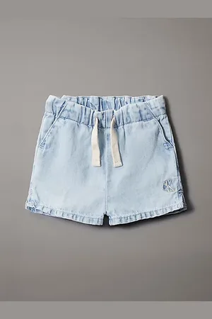 Calvin Klein Denim korte broek voor newborns