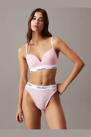 Calvin Klein Push-up plunge bh - Icon Cotton Modal