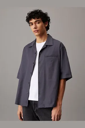 Calvin Klein Relaxed linnen lyocell shirt
