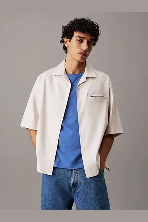 Calvin Klein Relaxed linnen lyocell shirt