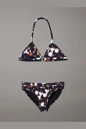 Calvin Klein Triangelbikini voor meisjes - CK Monogram