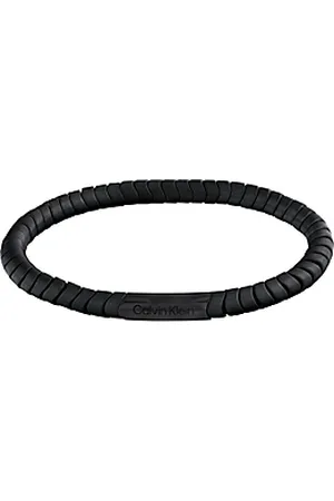 Calvin Klein Armband met kralen van hematiet en staal