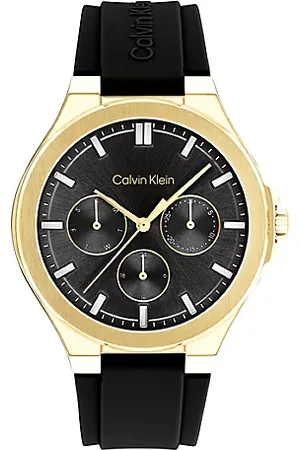 Calvin Klein Multifunctioneel horloge van geplateerd staal
