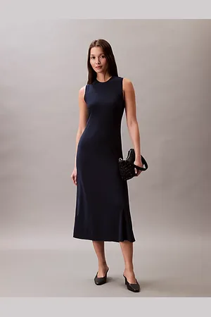 Calvin Klein Second Skin mouwloze jurk