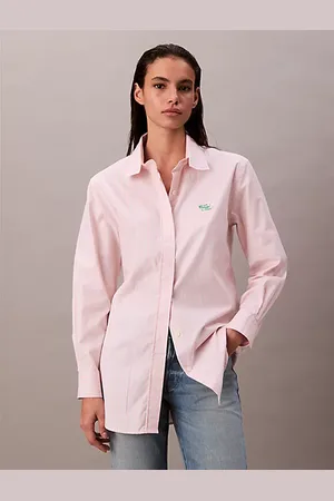 Calvin Klein Relaxed poloshirt met logo op de borst