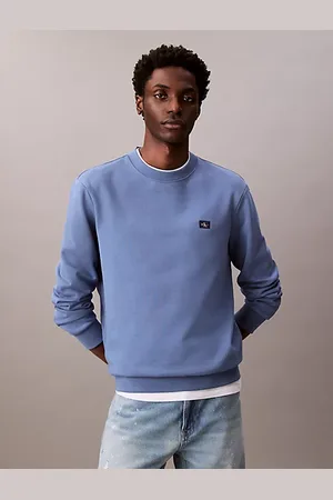 Calvin Klein Sweatshirt met embleem van badstofkatoen