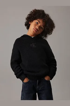 Calvin Klein Relaxed trui met capuchon