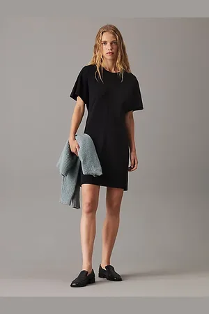 Calvin Klein Tailored rechte jurk van viscose