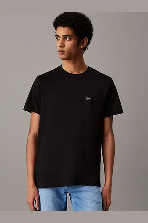 Calvin Klein T-shirt van katoen met embleem