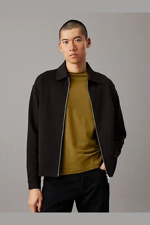 Calvin Klein Relaxed interlock jack met rits