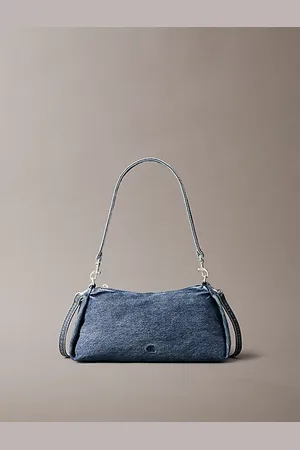 Calvin Klein Kleine denim schoudertas
