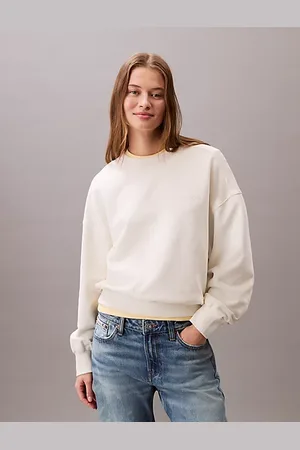 Calvin Klein Badstofkatoen sweatshirt