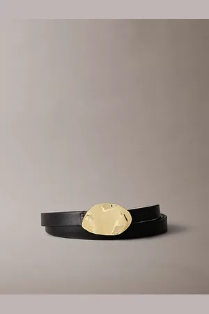 Calvin Klein Smalle leren riem