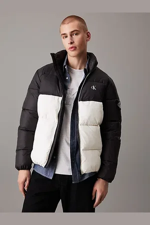 Calvin Klein Pufferjack met colourblock