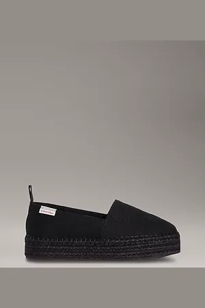 Calvin Klein Canvas plateau-espadrilles
