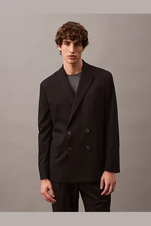 Calvin Klein Wollen double-breasted blazer