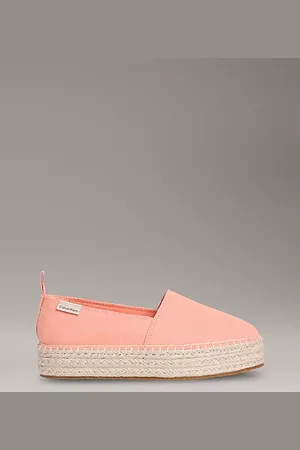 Calvin Klein Canvas plateau-espadrilles