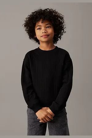 Calvin Klein Relaxed doorgestikt sweatshirt