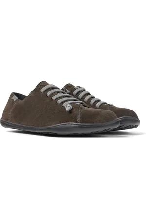 Grijze sales veterschoenen dames